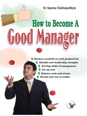 cover image of How to Become A Good Manager